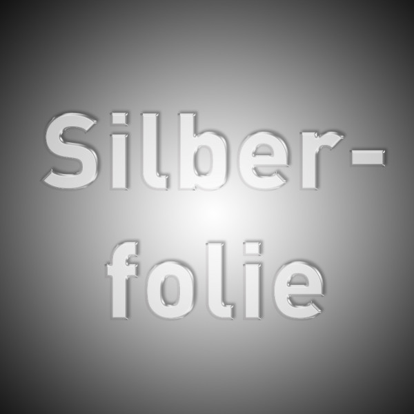 Silberfolie 0,2 mm x 50 mm x 50 mm, Ag 99,95
