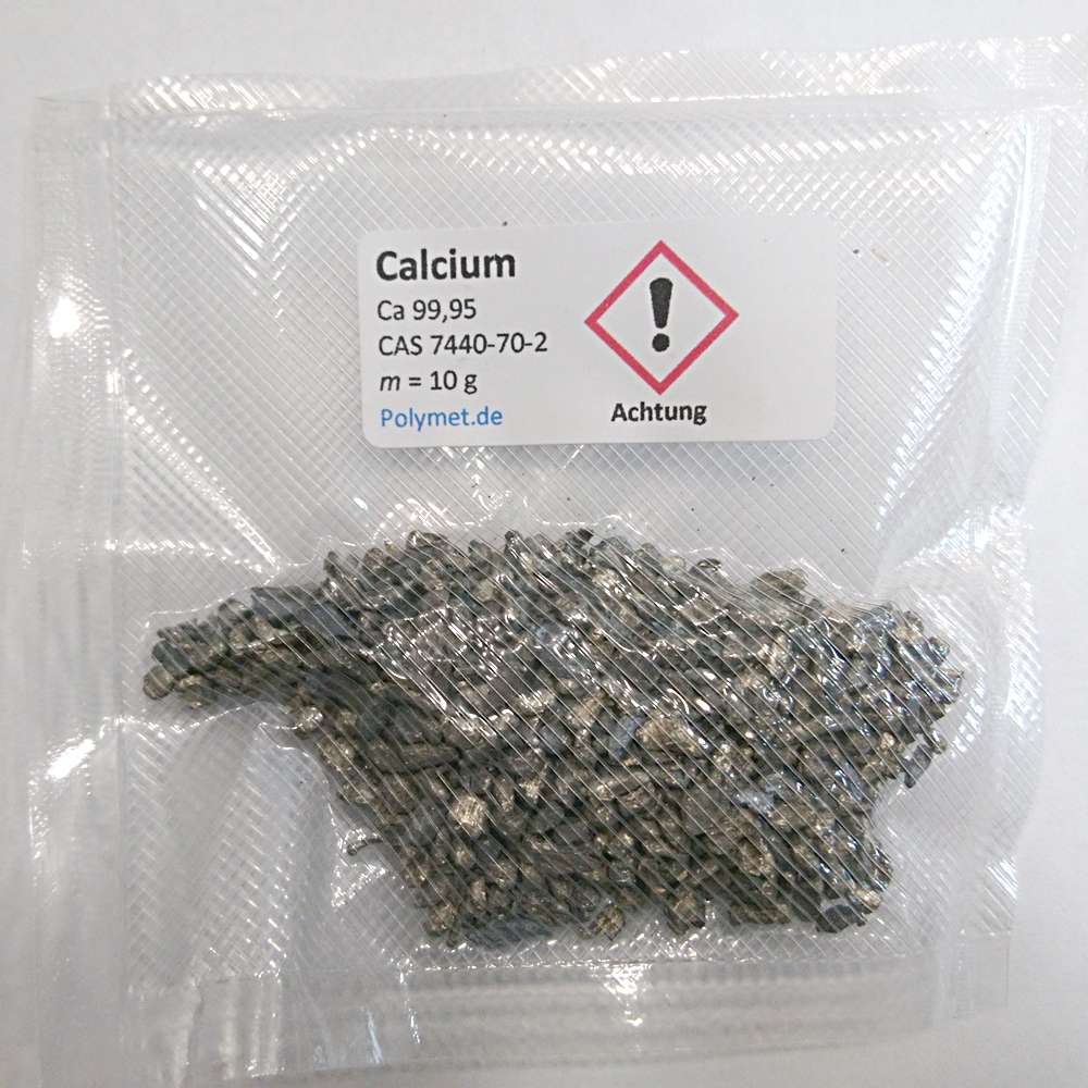 Calcium, Kalzium | Polymet - Reine Metalle.