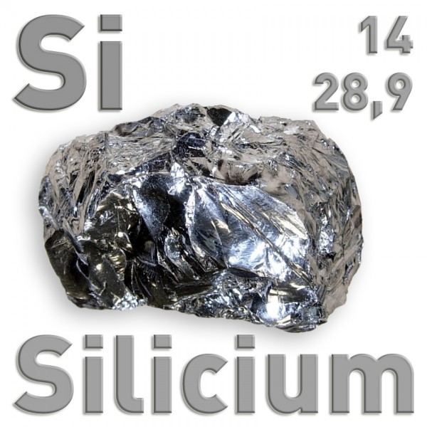 Silicium-Stücke
