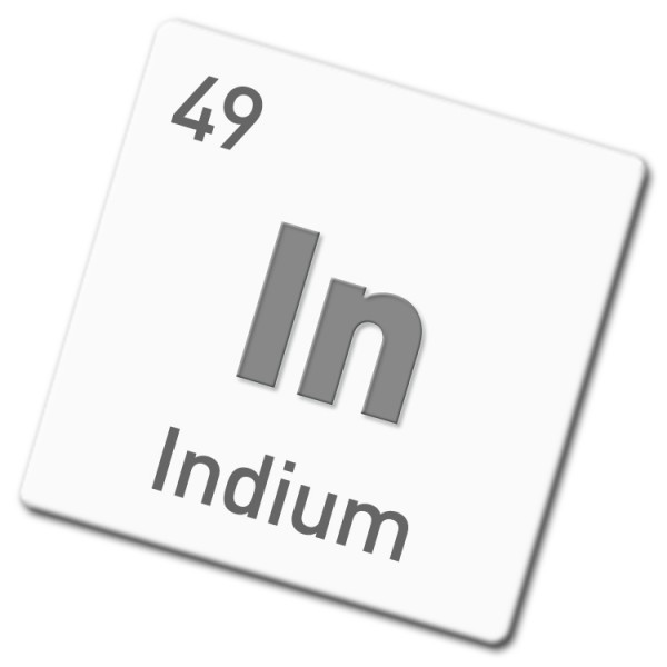 Indium-Drahtelektrode Ø 3 mm