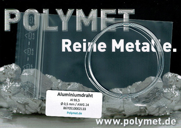 Aluminium-Drahtelektrode