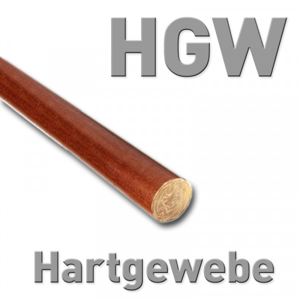 Hartgewebe (HGW), Rundstab 8 x 100 mm