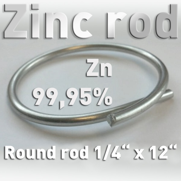 Zink-Draht Ø 6,4 mm, Zn 99,995