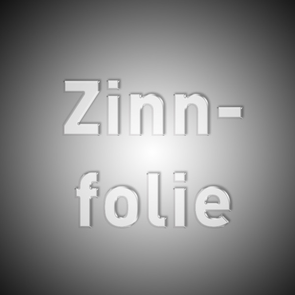 Zinnfolie