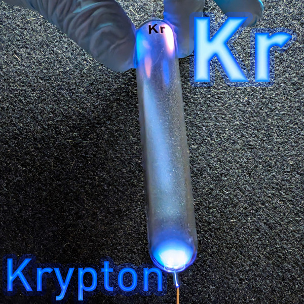 Krypton, Kr 99,9 in Glasampulle, 25 mL
