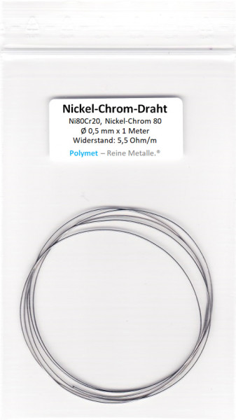 Nickel-Chrom-Draht NiCr 80 20