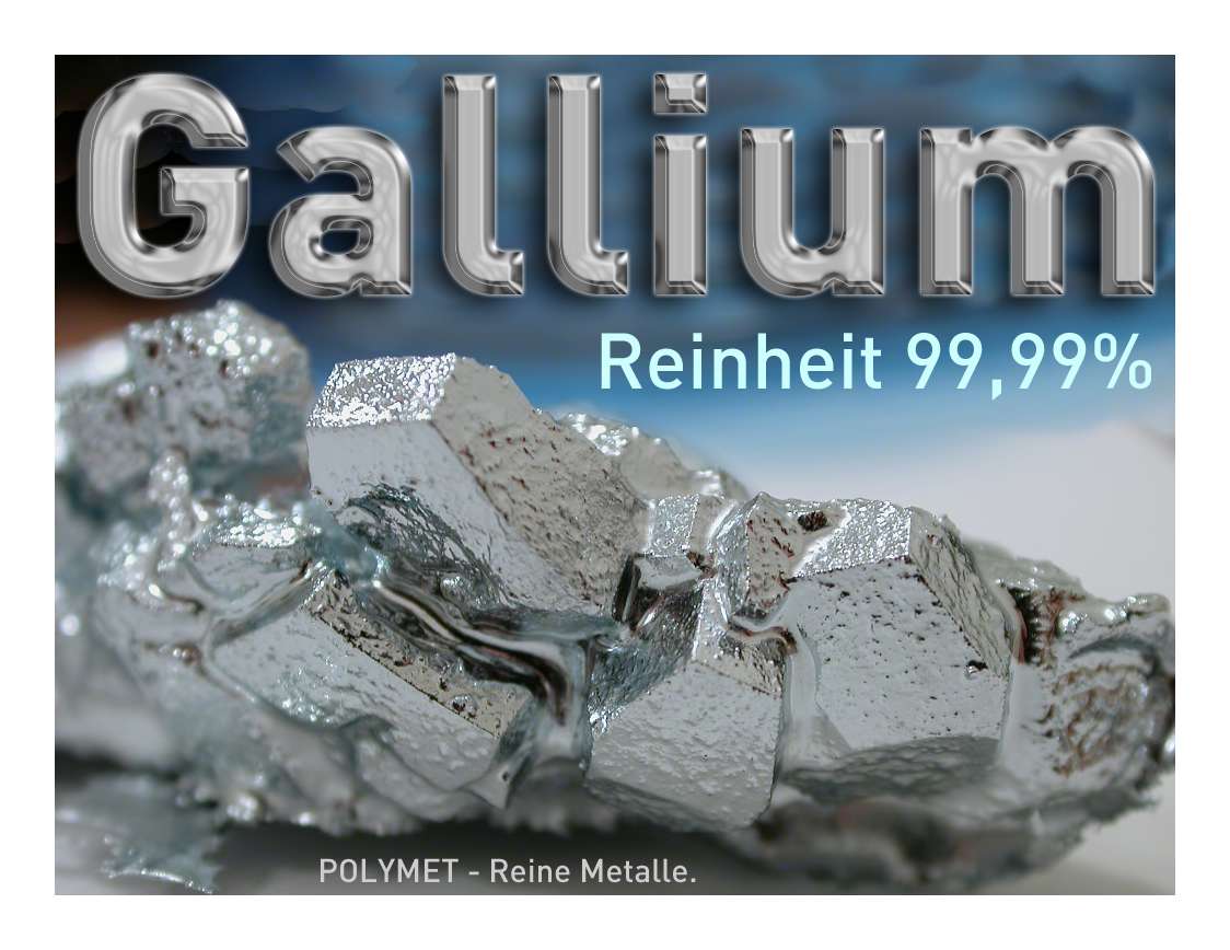 Gallium Kaufen 1 Kg | Polymet - Reine Metalle.