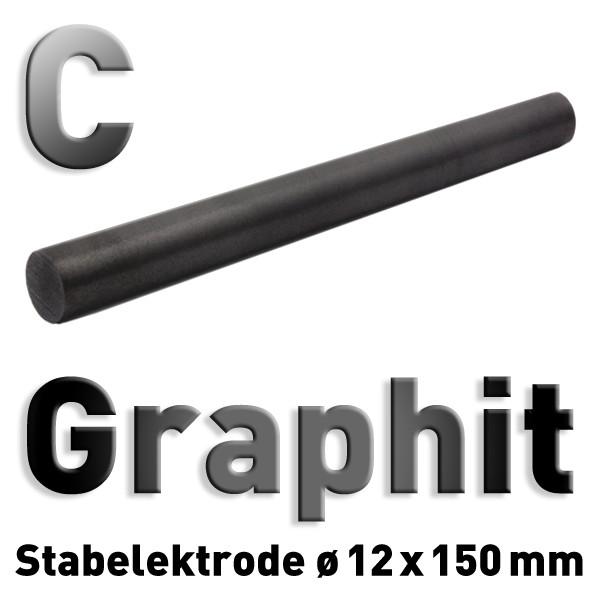 Graphit-Elektrode Ø 12 mm x